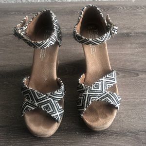 TOMS wedge sandals